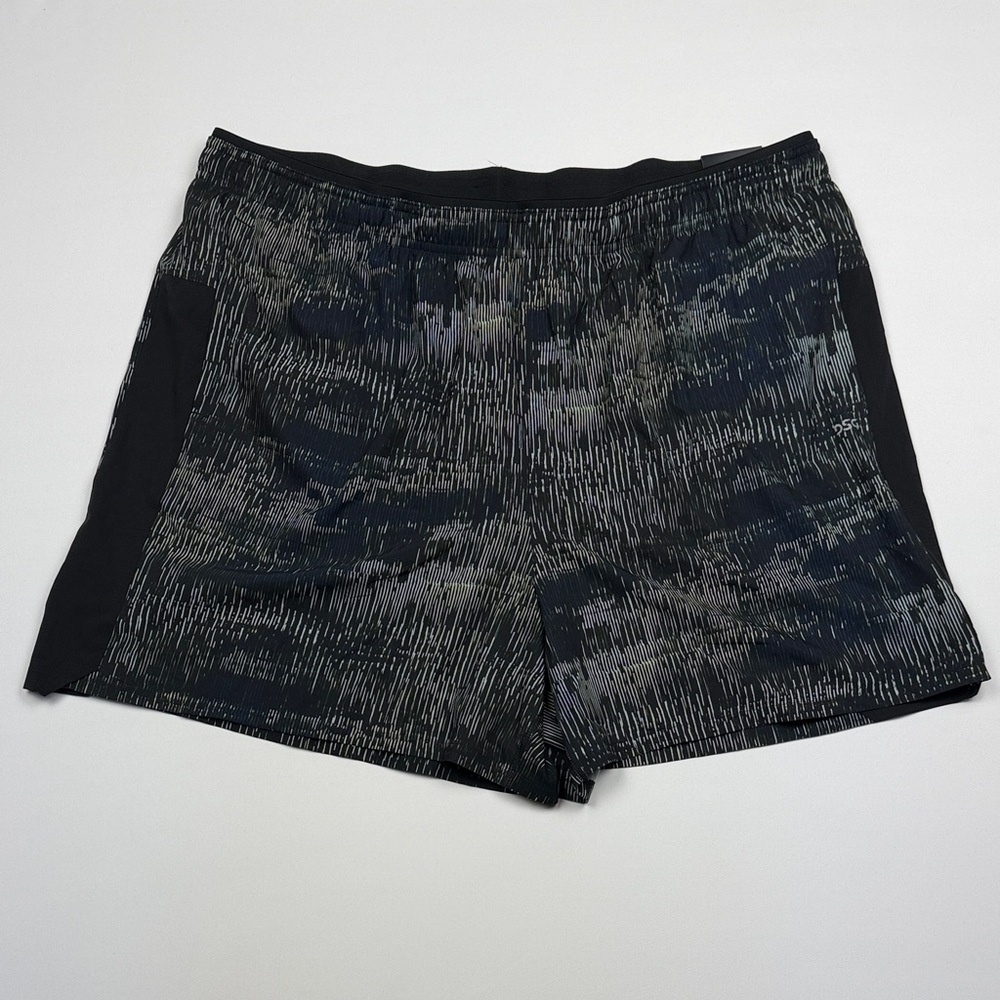 DSG Men's Black and Gray Athletic Shorts XXL NWT